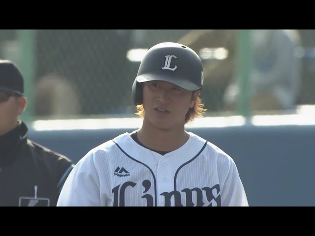 【練習試合】猫の日にライオンズ・金子が躍動!! この試合3安打目はタイムリーヒット!! 2020/2/22 L-M