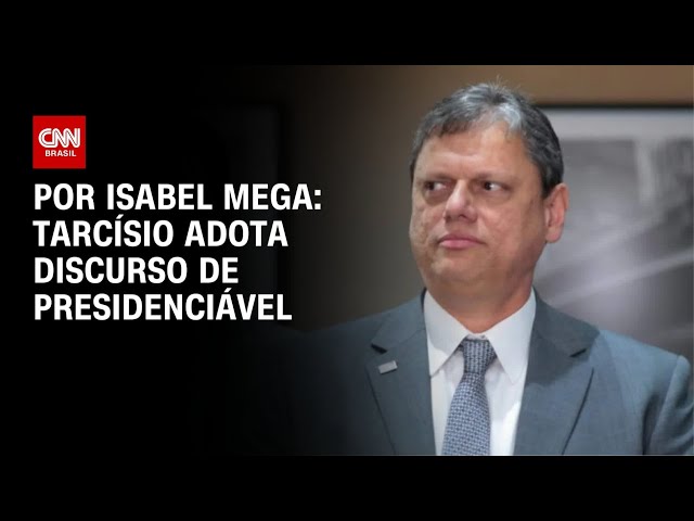 Análise: Tarcísio adota discurso de presidenciável | CNN NOVO DIA