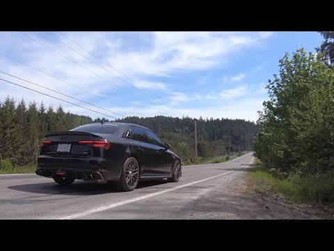2017 Audi A4 B9 w/ ARMYTRIX Cat Back Valvetronic Exhaust, 034Motorsport Downpipe, Aggressive Sounds!