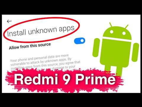 How to Disable Unknown Sources in Redmi 9 Prime | Redmi 9 Prime Unknown Sources Setting