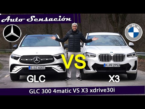 Comparativa BMW X3 xdrive30i 2023 vs Mercedes Benz GLC 300 4matic 2023 . ¿Hay un nuevo rey?