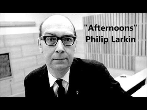 "Afternoons" poem by Philip Larkin READ BY POET HIMSELF