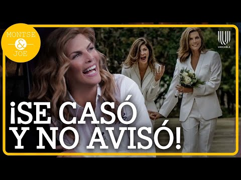 ¡Montserrat se casa en secreto! José Eduardo le hace drama a Montse por no invitarlo | Montse y Joe