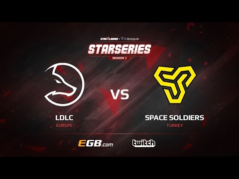 [EN] LDLC vs Space Soldiers, map 2 overpass, SL i-League StarSeries Season 3 Europe Qualifier