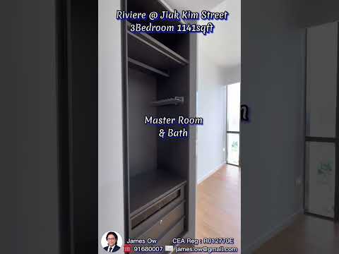 Riviere, 1 Jiak Kim Street, City & South West (D01-08), Alexandra / Commonwealth, 3 Bedrooms, 1,141 sqft, Condominium For Rent, by James Ow, 24472931 - PropertyGuru.com.sg