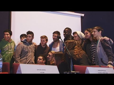 Aly Cissokho participa en una conferencia contra el racismo y la xenofobia