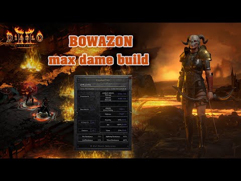 Patch 2.4 - Cách Build Strafe Bowazon Strongest - Diablo 2 Resurrected