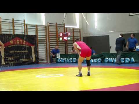 Liga Seniorów SW 2011 - Mecz 1 - kat 74 kg - Cichy (Bydgoszcz) vs. Guza (Ceramik)