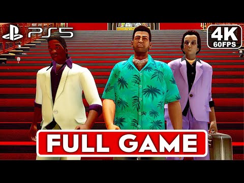 GTA VICE CITY Gameplay Walkthrough FULL GAME [4K 60FPS PS5] - No Commentary