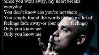 Robbie Williams - You Know Me (w/ Lyrics on screen)