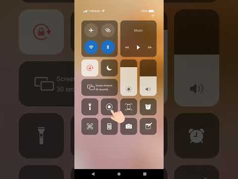 Control Center Screen Recorder Video