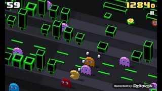 Crossy Road how to get all Ghosts in Pac man