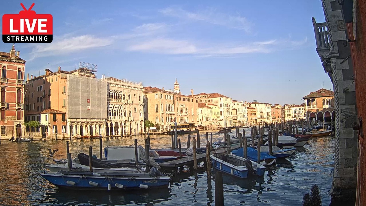 Live webcam view of Vista del Gran Canal y Ca' d'Oro