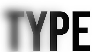 HOW To Blur Text / Type In Photoshop Tutorial