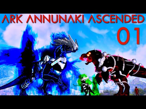Ark Annunaki Ascended Adventure Begins on Valguero Dmac & Froggyman Let's Go! E01