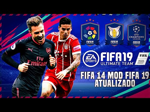 BAIXE AGORA! FIFA 14 MOD FIFA 19  LITE / COM BRASILEIRÃO COMPLETO & EUROPEUS ATUALIZADO