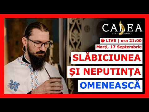 🔴 LIVE #879 - SLĂBICIUNEA ȘI NEPUTINȚA OMENEASCĂ || Pr. HRISTOFOR