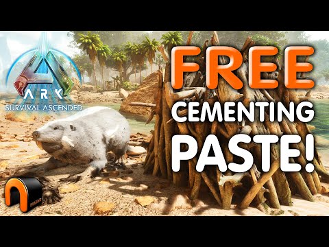 Ark Survival Ascended BEAVER DAMS & CEMENTING PASTE!