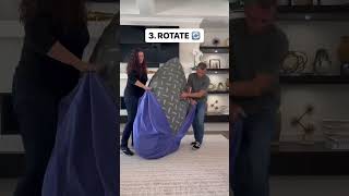 How do I put my bean bag back? It's as easy as:🌮 taco, 🧦 sock, 🔄 rotate, ↕️ bounce, 😍 enjoy!