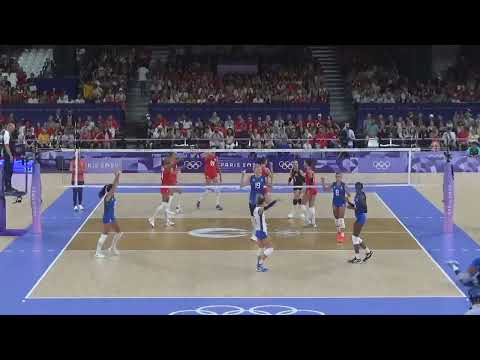 Italy vs Turkey Women's Volleyball Semi Final 2024