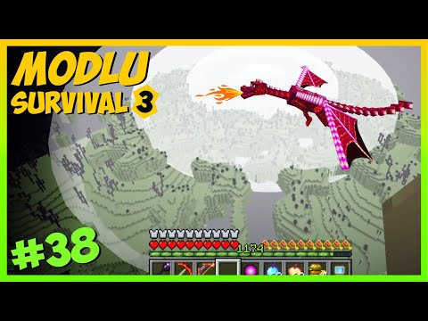 CHAOS DRAGON ve END PATLAMASI -  Modlu Survival S3 _ #38