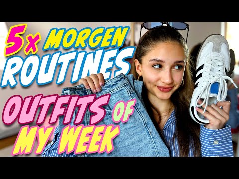 ILIAS WELT ☀️ 5x Morgen Routines (mit Outfits und Make-up)