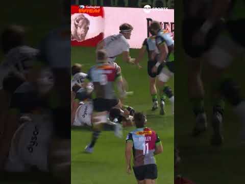 WILL EVANS POWERS OVER THE LINE!