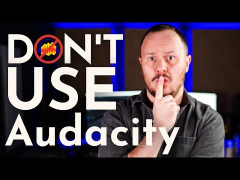 Don't Use Audacity to Edit Your Podcast 🚫🚫 There are Better FREE DAWs for Podcast Editing