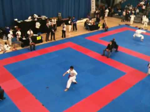 Dahni Maisuria 11 yrs old  Enpi Karate EKF Championships Sheffield 2010