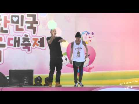 [4K] 20141012 언터쳐블(Untouchable) 제5회 대한민국 나눔대축제 축하공연 두번째 리허설 - 11.배인 (VAIN)