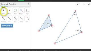 Mini Constructions with Desmos Geometry: Similar Triangles