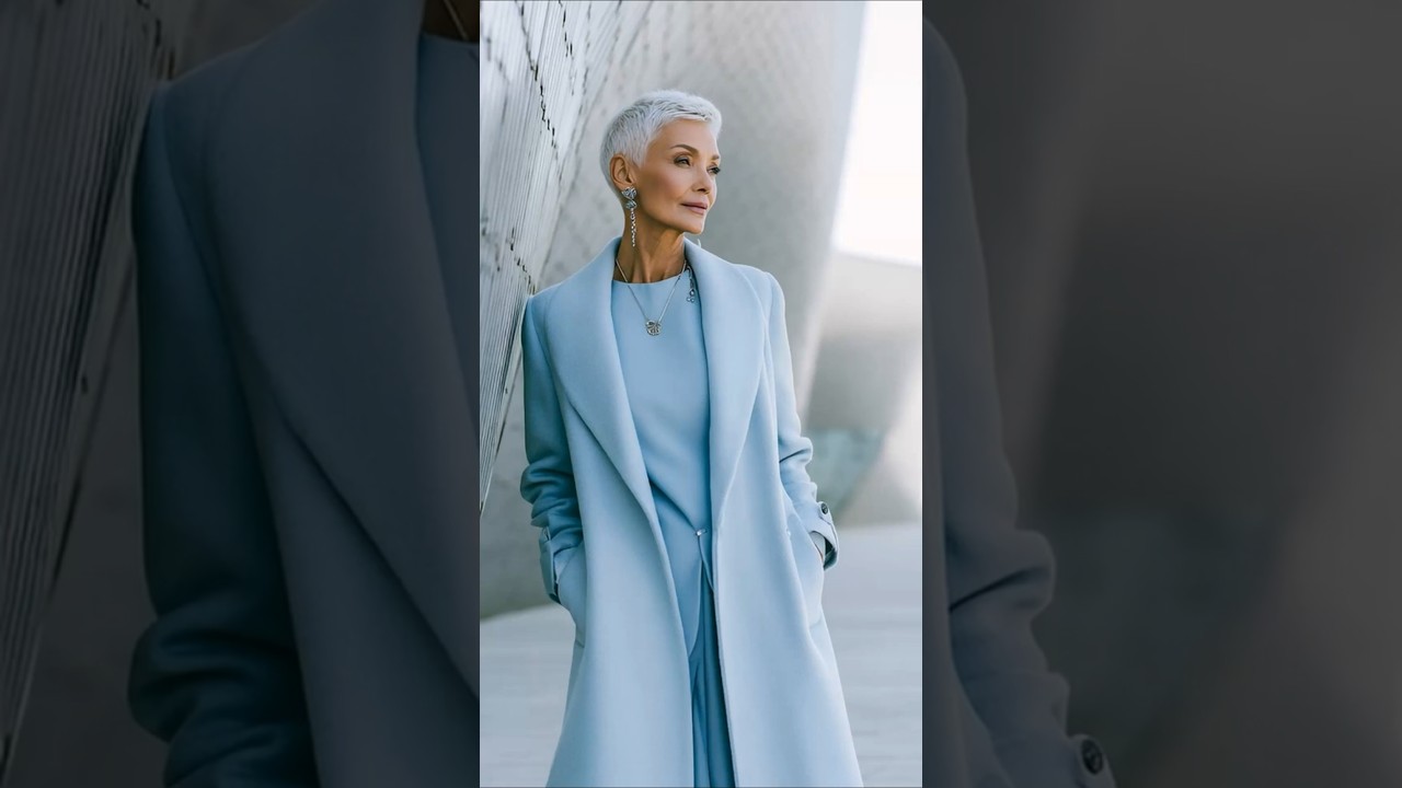 Mocha Brown & Ice Blue: The Perfect Fall Color Combo for Women 50+