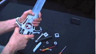 Sword of Omens.   My aluminium sword project