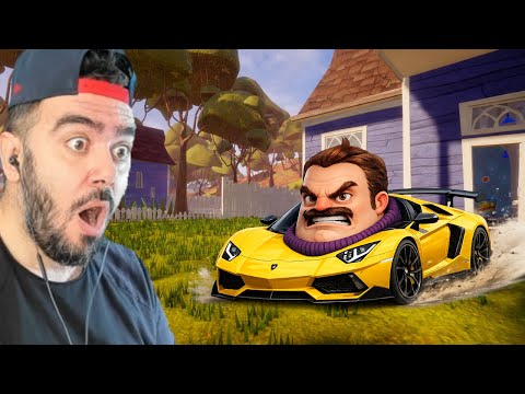 WILSON LAMBORGHINI OLDU ÇOK HIZLI - HELLO NEIGHBOR MODS