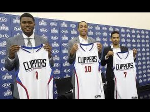Clippers Introduce Brice Johnson,Diamond Stone, & David Michineau.HoopJab