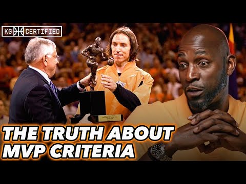 Kevin Garnett Reveals: MVP Doesn't Always Mean BEST Player