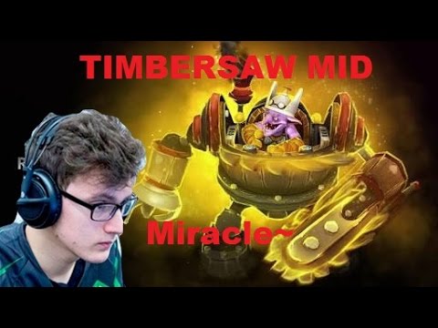 Miracle~ Timbersaw MID vs Na`vi DreamLeague 5