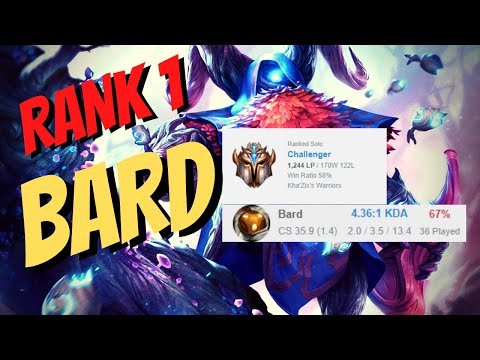 How To Carry Like A CHALLENGER Support - C9 Vulcan BARD Grandmaster Analysis
