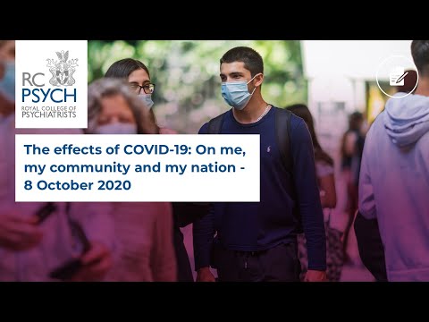 The effects of COVID-19: On me, my community and my nation - 8 October 2020