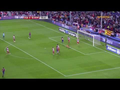 (2009-09-19) La Liga (2009-2010) - Barcelona 5-2 Atletico Madrid (2-0 Messi)