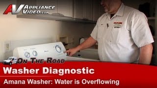 Amana Washer Repair - Water Is Overflowing - Switch