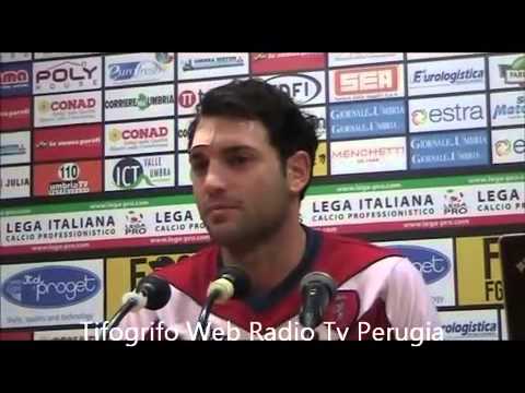 Perugia calcio, presentazione del nuovo Grifone Nicolas Giani