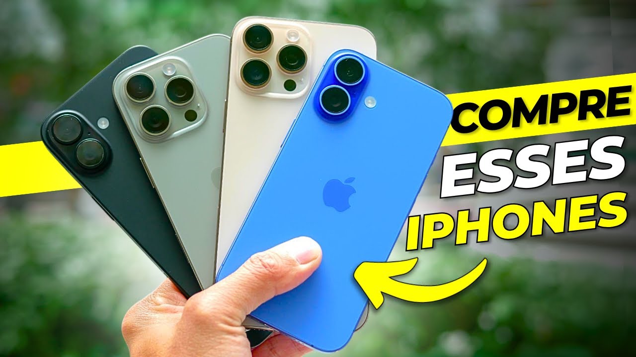 MELHORES iPhones Custo-Benefício para COMPRAR 2025!!! (SOMENTE OS MELHORES)