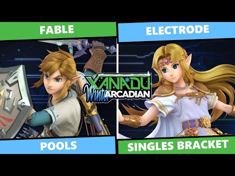 Xanadu Winter Arcadian: Pools - Fable (Link) Vs electrode (Zelda) SSBU Singles