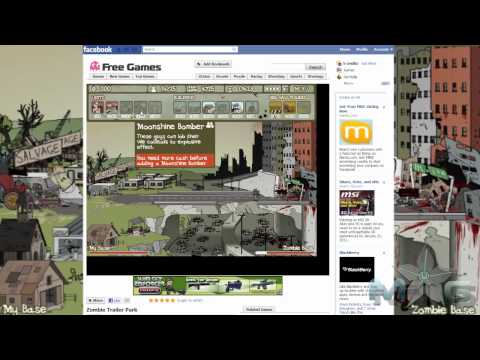 Zombie Trailer Park Facebook Game Walkthrough - 1 - Early to Dead, Early to Rise