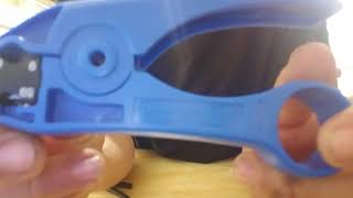 put on cable ends using cheep tools