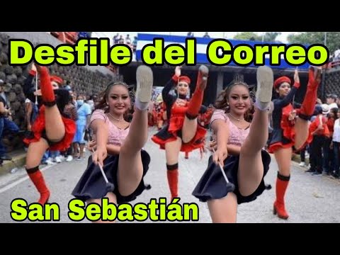 Desfile del Correo de San Sebastián Salitrillo 2026 Santa Ana #elsalvador 
