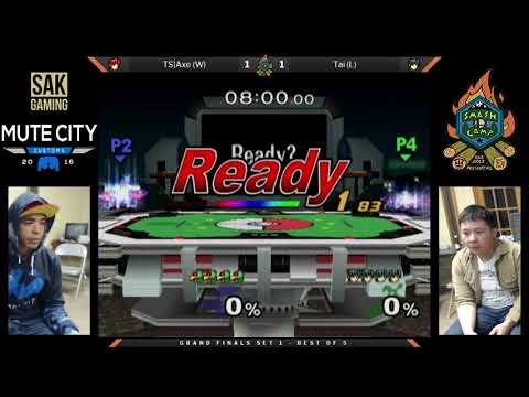 Smash Camp Grand Finals - TS|Axe (Falco/Red Marth) vs Tai (Marth)