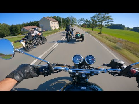 Royal Enfield Interceptor 650 Straight Pipe POV Ride *RAW Sound*