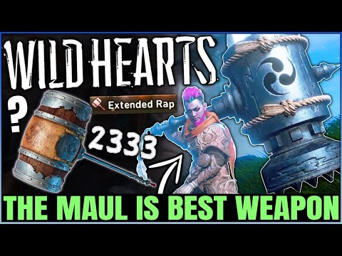 Ultimate Maul Guide - Best Combos & Karakuri Tricks - Tips & Weapon & Armor Skills - Wild Hearts!
